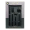 Menagere 16pcs inox noir manche Vaisselle, Art De La Table·Couverts, Ménagère