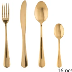 Menagere 16pcs inox or manche ar Vaisselle, Art De La Table·Couverts, Ménagère