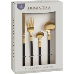 Menagere 16pcs metal or manche n Vaisselle, Art De La Table·Couverts, Ménagère