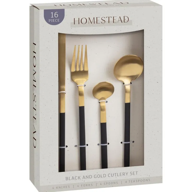 Menagere 16pcs metal or manche n Vaisselle, Art De La Table·Couverts, Ménagère