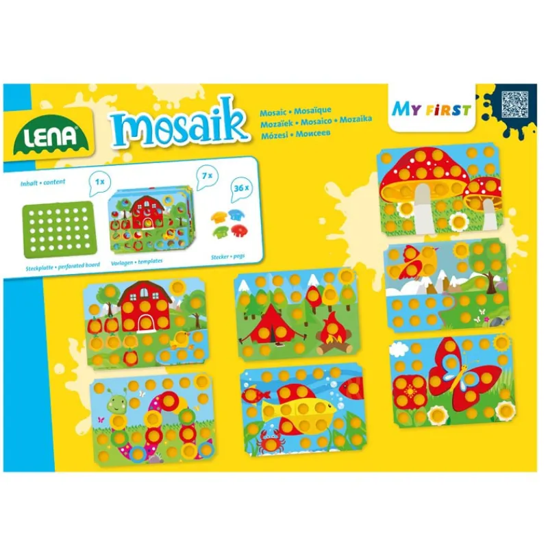 Mes premieres mosaique nature Enfant Jeu De Société, Puzzle|Jeu De Société, Puzzle