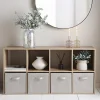 Online Meuble 8 cubes couleur bois Rangement