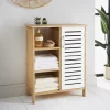 Sale Meuble 3 etageres + 1 porte Salle De Bain
