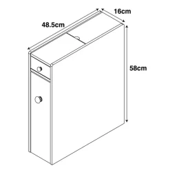 Discount Meuble rangement wc Salle De Bain