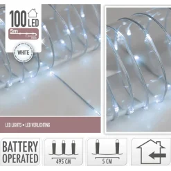 Clearance Microled 100 led a pile blanc fr Décoration Lumineuse