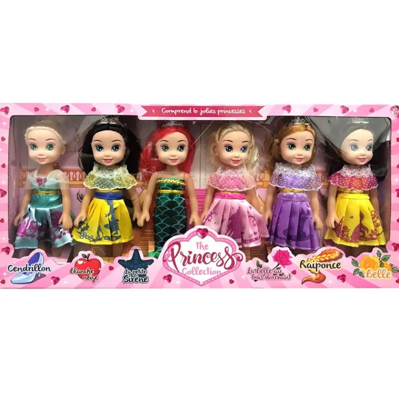 Clearance Mini poupee princesse x5 Enfant Poupée, Accessoire|Poupée, Accessoire