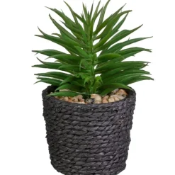 New Mini succulente pot tresse Fleur, Plante Artificielle
