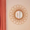 Online Miroir fleur rotin Miroir