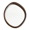 Hot Miroir organique contour bois Miroir