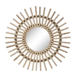 Clearance Miroir rotin d50cm Miroir