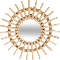 Online Miroir rotin soleil x3 Miroir