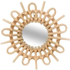 Online Miroir rotin soleil x3 Miroir