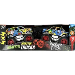 Best Monster truck graffiti x2 Enfant Véhicule, Circuit|Véhicule, Circuit