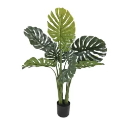 Clearance Monstera artificielle 110cm Fleur, Plante Artificielle