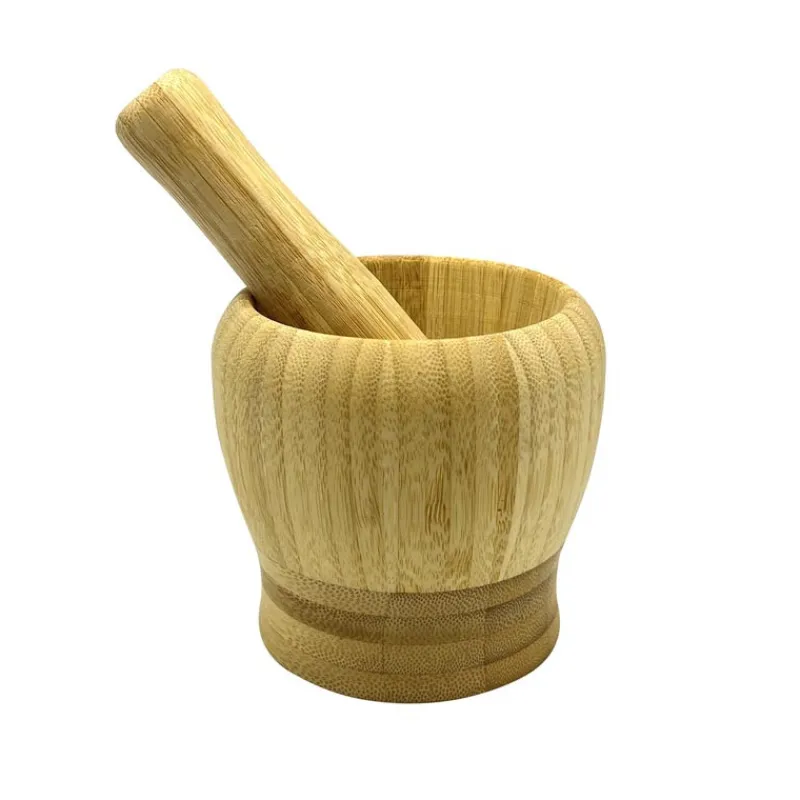 Online Mortier en bambou Ustensiles, Accessoire De Cuisine