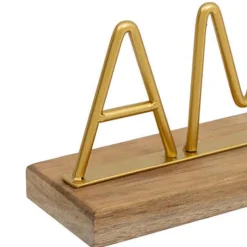 Mot a poser amour or Objet Décoratif