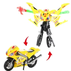 New Moto transformable en robot Enfant Véhicule, Circuit|Véhicule, Circuit