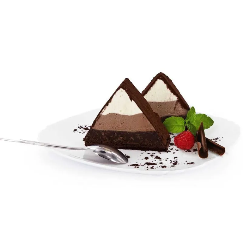 Discount Moule a buche triangulaire 31x10 Plat, Moule