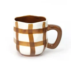 New Mug a carreau irreguliers 2 ass Vaisselle, Art De La Table·Tasse, Mug, Bol