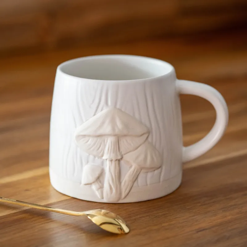 Online Mug creme motif champignon Vaisselle, Art De La Table·Tasse, Mug, Bol