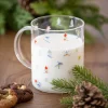 Sale Mug en verre motif ski Vaisselle, Art De La Table·Tasse, Mug, Bol