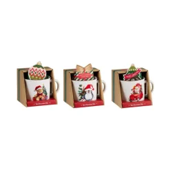 Hot Mug noel avec chocolat chaud 20g Confiserie