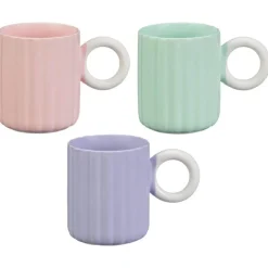 Mug strie hanse boucle Vaisselle, Art De La Table·Tasse, Mug, Bol