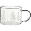 Hot Mug transparent foret nordic Vaisselle, Art De La Table·Tasse, Mug, Bol