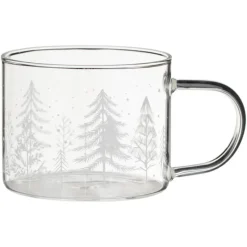 Hot Mug transparent foret nordic Vaisselle, Art De La Table·Tasse, Mug, Bol