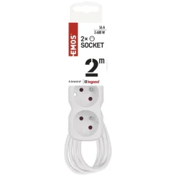 Clearance Multiprise 2 prises + interrupte Rallonge, Multiprise