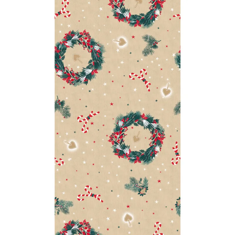Online Nappe damasee 1.18x6m kraft cour Vaisselle Jetable