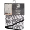New Nappe polyester palmier blc/nr d Linge De Table, Cuisine·Nappe