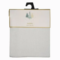 Clearance Nappe tissee paillete/brodee 140 Linge De Table, Cuisine·Nappe