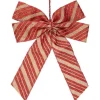 Noeud de noel craft rouge 28x40c Décoration De Sapin