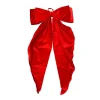 Online Noeud xl rouge velours Décoration
