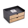 Discount Organiseur maquillage bambou Accessoire Salle De Bain