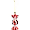 Clearance Pack 6 boules bonbon sucre d'org Décoration De Sapin