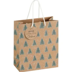 Discount Pack 3 sac cadeaux medium forest Emballage Cadeau