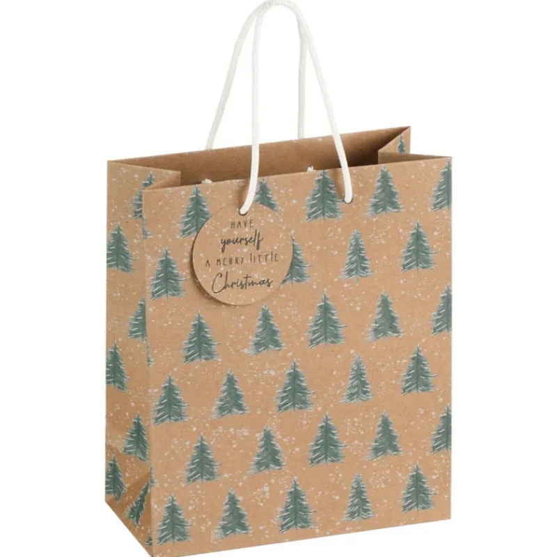 Discount Pack 3 sac cadeaux medium forest Emballage Cadeau