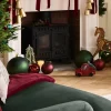 Best Pack de 2 boules 25cm rouge Décoration De Sapin