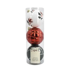 Online Pack de 3 boules 15cm tradi Décoration De Sapin