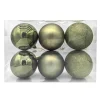 Pack de 6 boules 15cm vert Décoration De Sapin