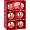 Best Pack de 6 boules 80mm pain d'epi Décoration De Sapin