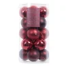 New Pack de 20 boules 40mm rouge Décoration De Sapin