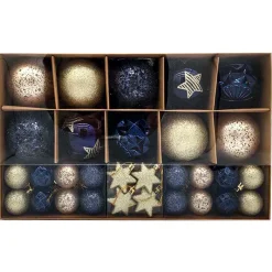 Sale Pack de 50 boules value marine e Décoration De Sapin