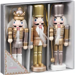 Clearance Pack de 3 casse noisette bois 14 Décoration De Sapin