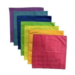 Best Pack de 14 microfibres 30x30cm Balai, Serpillère, Brosse