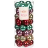 Online Pack de 40 mini boules 30mm mult Décoration De Sapin