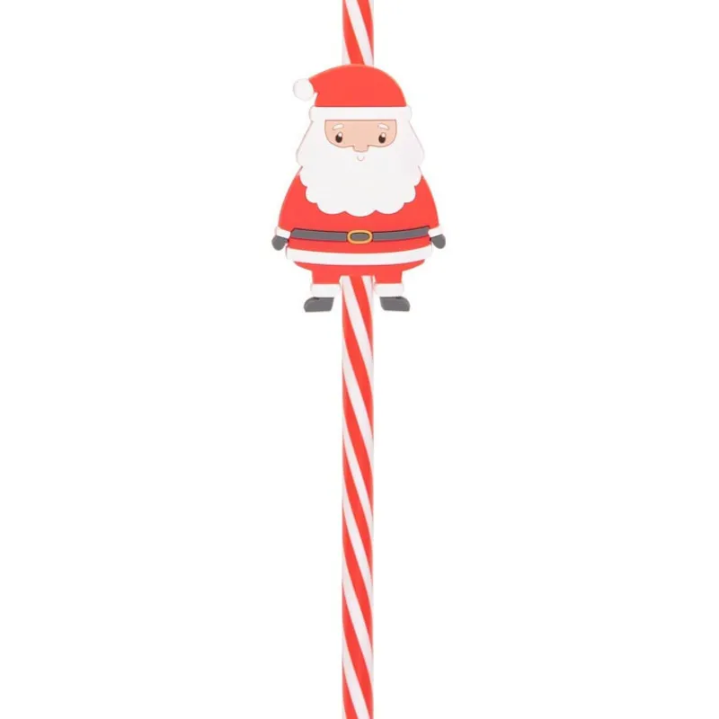 Discount Pack de 4 pailles noel Enfant Accessoire Noël Enfant