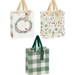Clearance Pack de 3 sacs cadeaux medium no Emballage Cadeau
